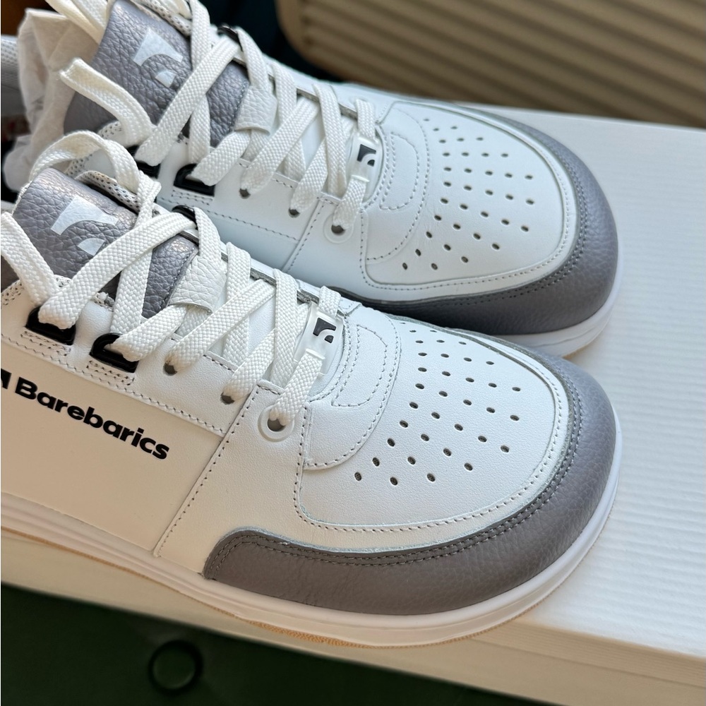 For wide feet. New barefoot sneakers Barebarics, real leather, eu 41 (26,6 cm.)